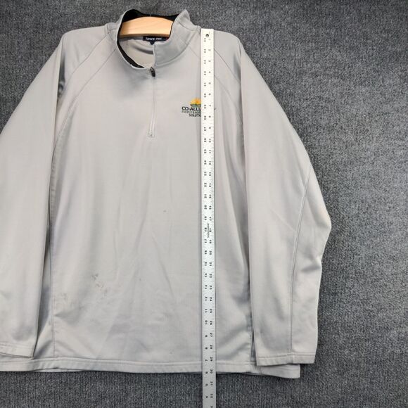 Sport-Tek Co-Alliance & Warrant Herbicides 1/4 Zip Pullover Shirt 2XL Gray - Picture 10 of 12